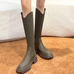 fashion chimney boots knight boots